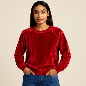 Secret Treasures Rich Red Sweatshirt